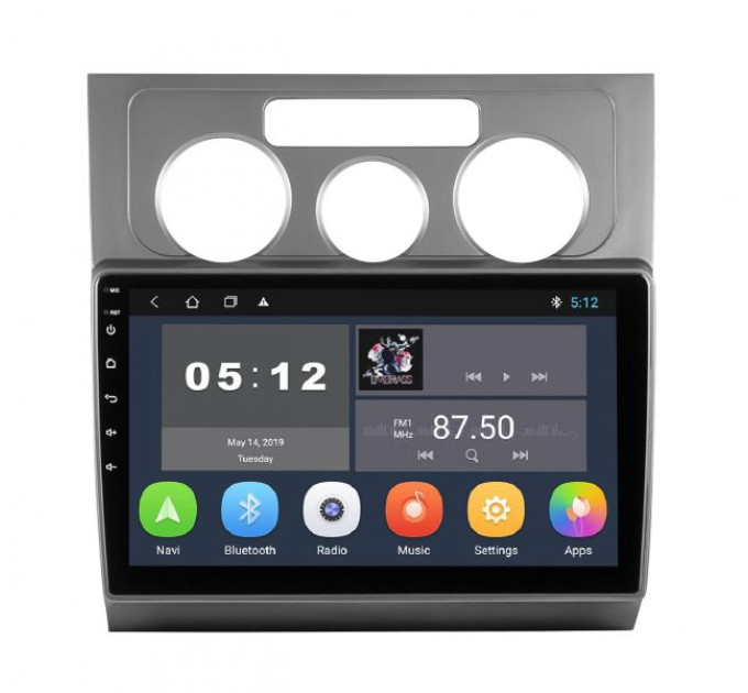Штатна магнітола Soundbox SB-6289 2G для Volkswagen Touran 2007-2010 Climat