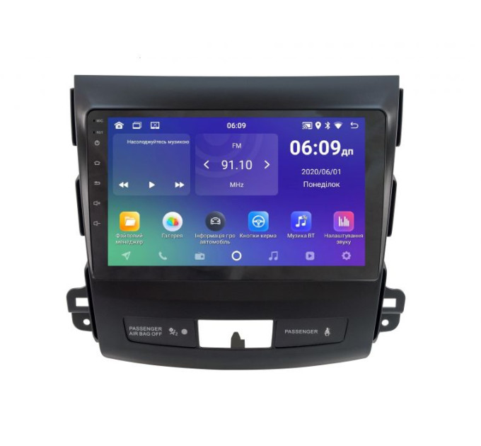 Штатна магнітола Soundbox SM-8122 для Mitsubishi Outlander XL