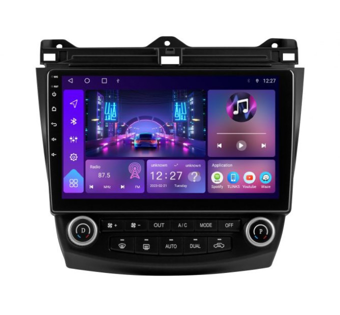 Штатна магнітола Soundbox S-2215 з CarPlay та 4G модем для Honda Accord 2002-2007 S4-2215