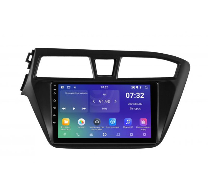 Штатна магнітола Soundbox SM-9092 з CarPlay для Hyundai I20 2015-2016