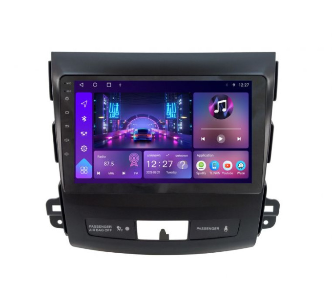 Штатна магнітола Soundbox S-8122 для Mitsubishi Outlander XL 2008-2012 з CarPlay та 4G модем S4-8122+360
