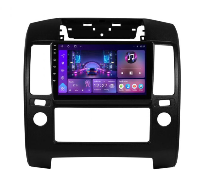 Штатна магнітола Soundbox S-8168 з CarPlay та 4G модемом для Nissan Navara 2004-2010 S4-8168+360