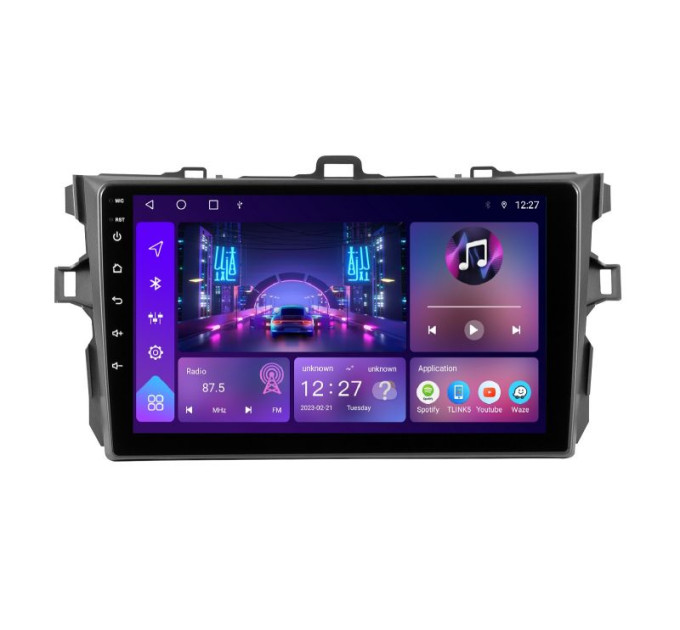 Штатна автомагнітола Soundbox S-1374 з Carplay та 4G modem для Toyota Corolla 2008-2012 S8-1374