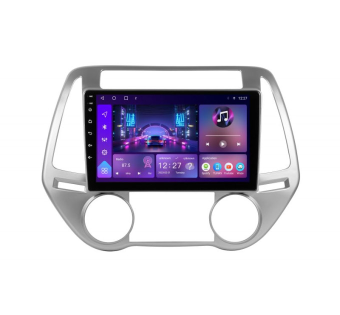 Штатна магнітола Soundbox S-9091 з CarPlay та 4G модемом для Hyundai i20 2008-2014 S4-9091