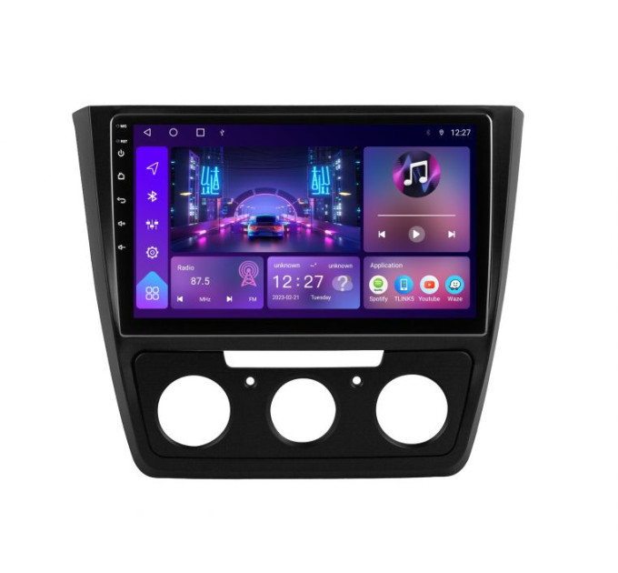 Штатна магнітола Soundbox S-4991 для Skoda Yeti 2009-2013 з CarPlay та 4G модемом S4-4991