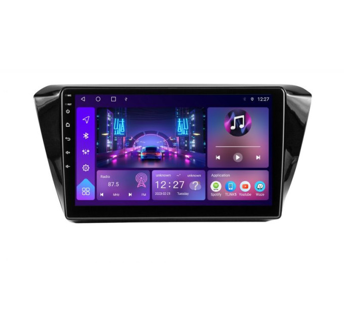 Штатна магнітола Soundbox S-7153 для Skoda Super B 2015-2017 з CarPlay та 4G модемом S8-7153