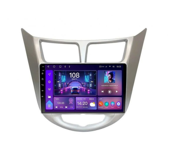 Штатна магнітола Soundbox S-6481 для Hyundai Accent 2011-2016 з Carplay та 4G S4-6481