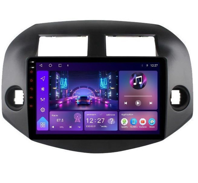 Штатна магнітола Soundbox S-8119 з CarPlay та 4G модем для Toyota Rav 4 2006-2013 S8-8119