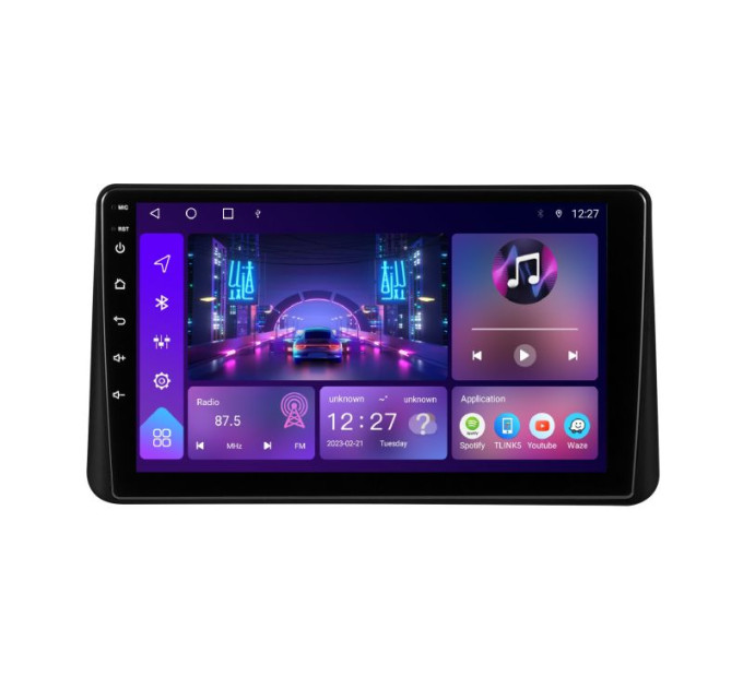 Штатна магнітола Soundbox S-7714 M для Mazda 3 2014-2017 з CarPlay та 4G (для компл.з ориг.джойстиком) S4-7714M+360