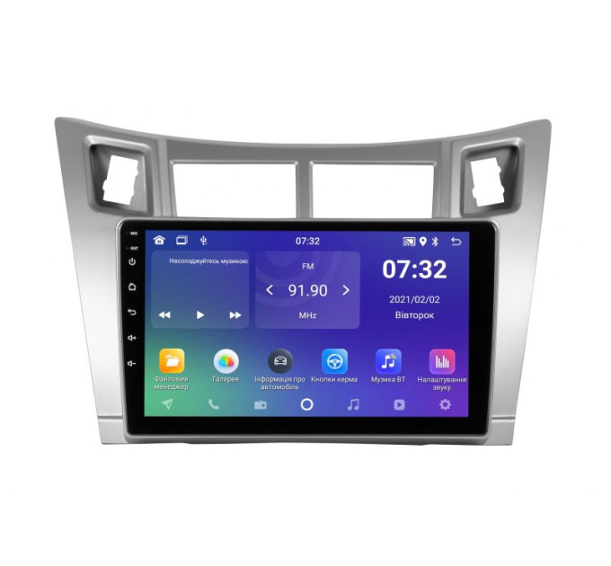 Штатна магнітола Soundbox SM-8917 для Toyota Yaris 2005-2011 з CarPlay та Android Auto