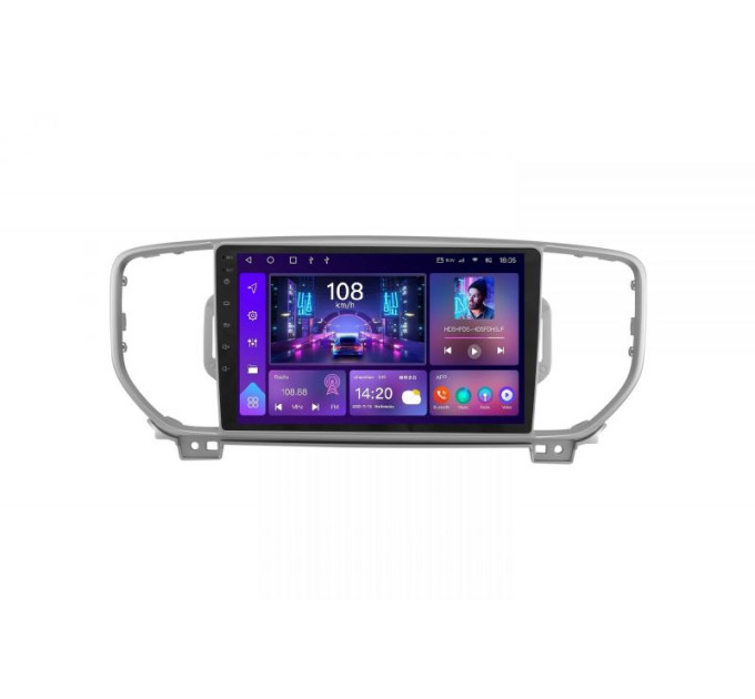 Штатна магнітола Soundbox S-8184 для Kia Sportage 2016-2018 з CarPlay та 4G модем S4-8184