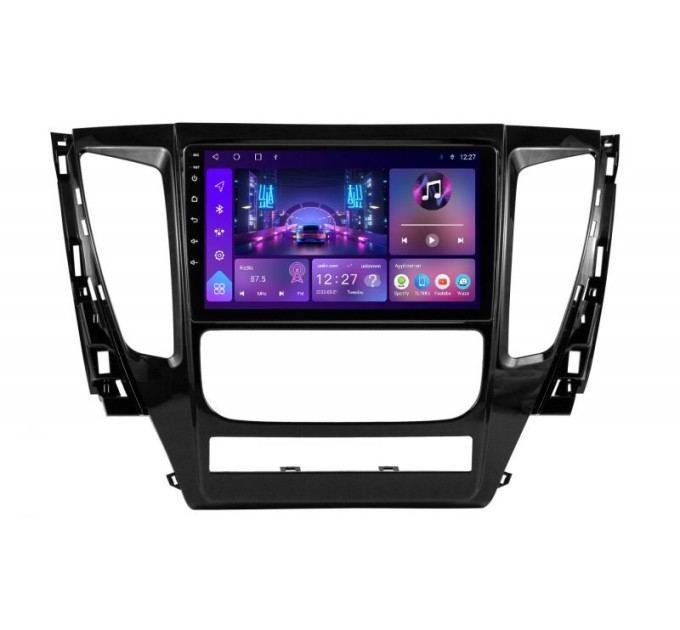 Штатна магнітола Soundbox S-1129 для Mitsubishi Pajero Sport 2017+ з CarPlay та 4G модемом S4-1129+360