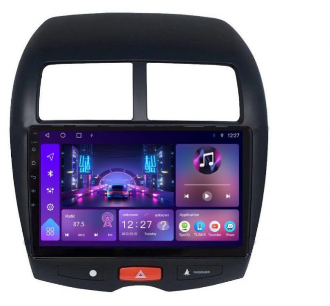 Штатна магнітола Soundbox S-8127 для Mitsubishi ASX з CarPlay та 4G модемом S4-8127+360