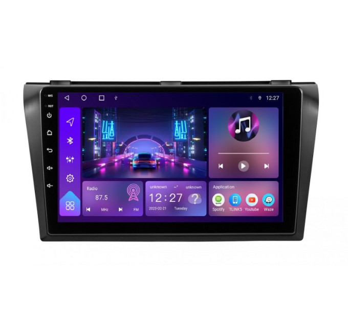 Штатна магнітола Soundbox S-7785 для Mazda 3 2004-2009 CarPlay та 4G модем S4-7785