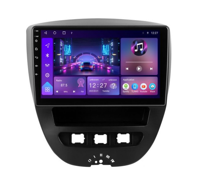 Штатна магнітола Soundbox S-1325 для Toyota Aygo 2005-2013 з CarPlay / Android Auto та 4G S4-1325
