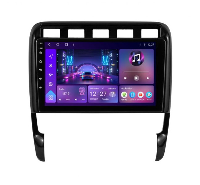 Штатна магнітола Soundbox S-7707 для Porsche Cyenne 2003-2008 З CarPlay та 4G S4-7707+360