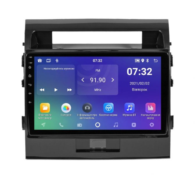 Штатна магнітола Soundbox SM-8910 для Toyota Land Cruiser 200 2008-2015