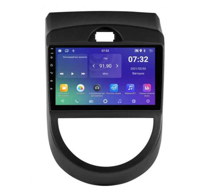 Штатна магнітола з CarPlay Soundbox SM-6102 для Kia Soul 2010-2013