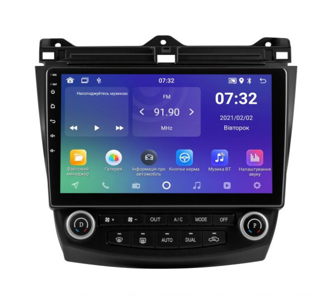 Штатна магнітола Soundbox SM-2215 з CarPlay для Honda Accord 2002-2007