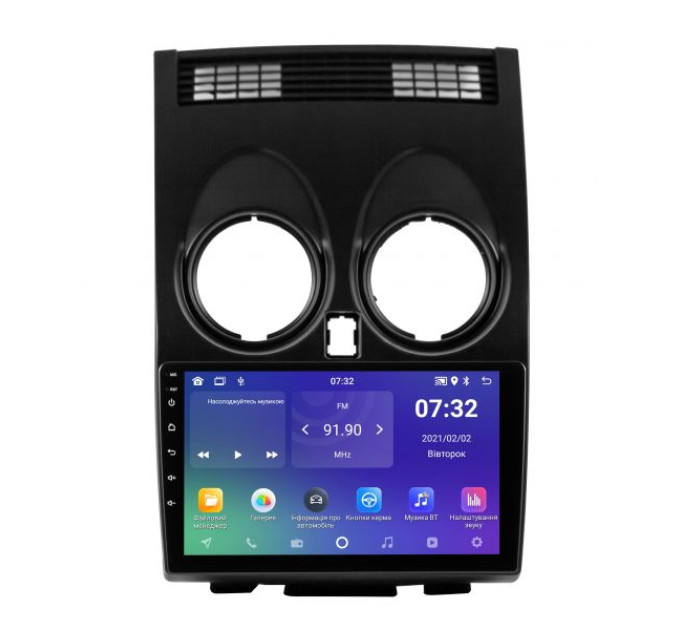 Штатна магнітола Soundbox SM-8164 з CarPlay для Nissan Qashqai 2007-2012