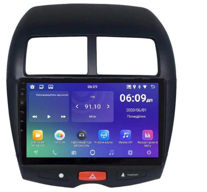 Штатна магнітола Soundbox SM-8127 для Mitsubishi ASX