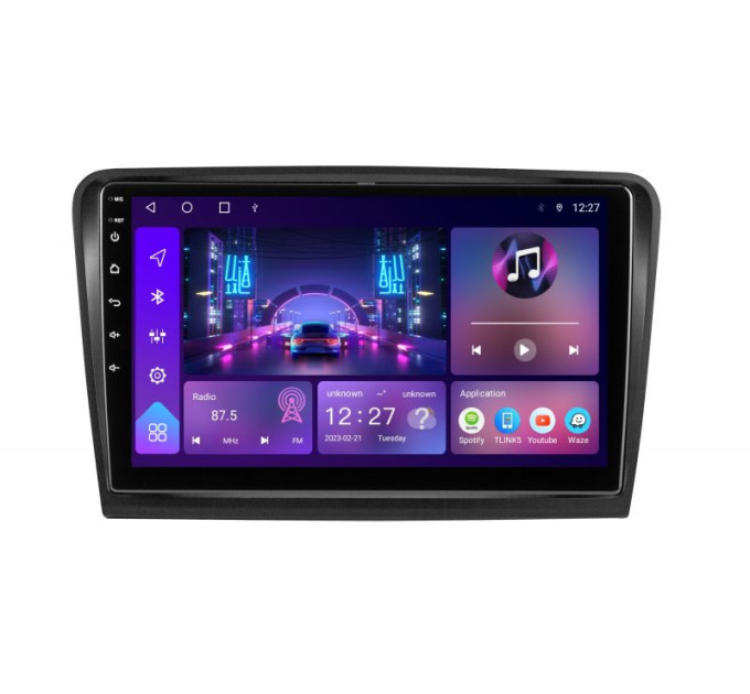 Штатна магнітола Soundbox S-1186 для Skoda Super B 2009-2012 з CarPlay та 4G S8-1186