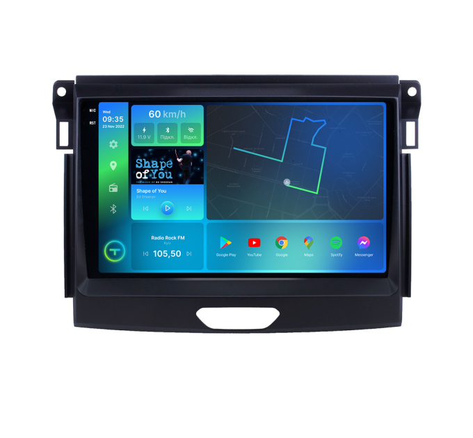 Штатна магнітола Torssen 2K Ford Ranger 15-19 F9464 4G Carplay DSP