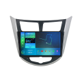 Штатна магнітола Torssen 2K Hyundai Accent 2011-2018 silver+black F96128 4G Carplay DSP