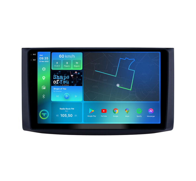 Штатна магнітола Torssen 2K Chevrolet Aveo, Captiva, Epica F9232 4G Carplay DSP