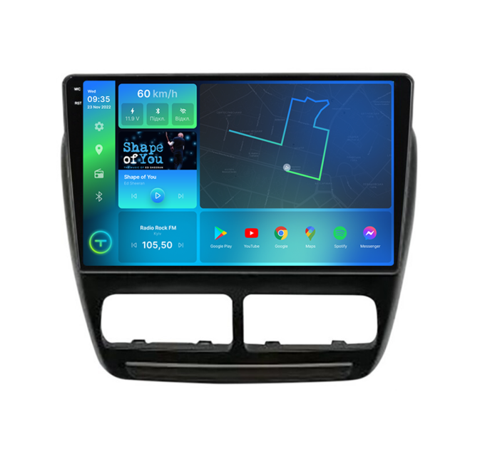 Штатна магнітола Torssen 2K Fiat Doblo 2 263 09-15/Opel Combo Tourer (D) F9332 4G Carplay DSP