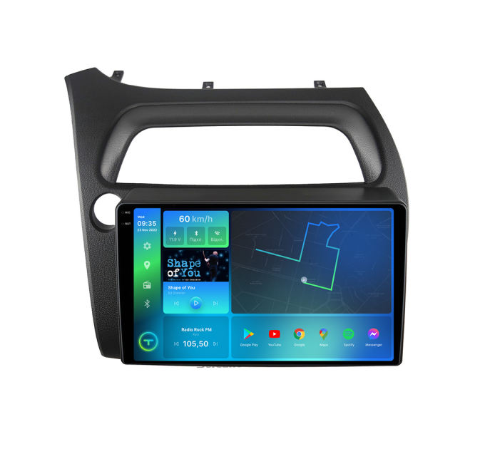 Штатна магнітола Torssen 2K Honda Civic 5D Coupe F96128 4G Carplay DSP