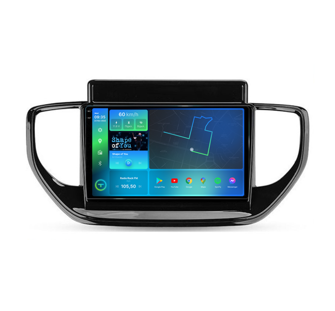 Штатна магнітола Torssen 2K Hyundai Accent/Verna 2021+ F9332 4G Carplay DSP