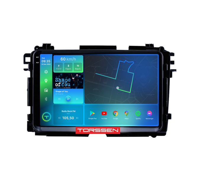 Штатна магнітола Torssen 2K Honda XRV/HRV/XNV 2015+ F96128 4G Carplay DSP