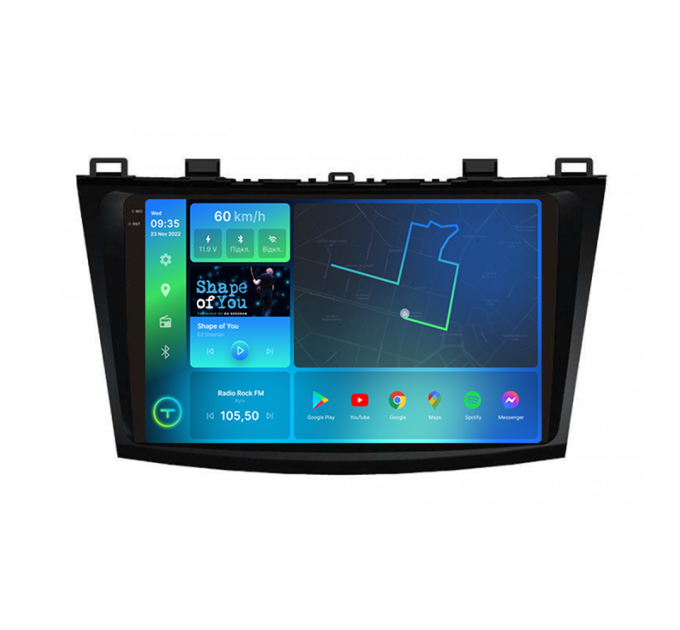 Штатна магнітола Torssen 2K Mazda 3 03-09 F9464 4G Carplay DSP