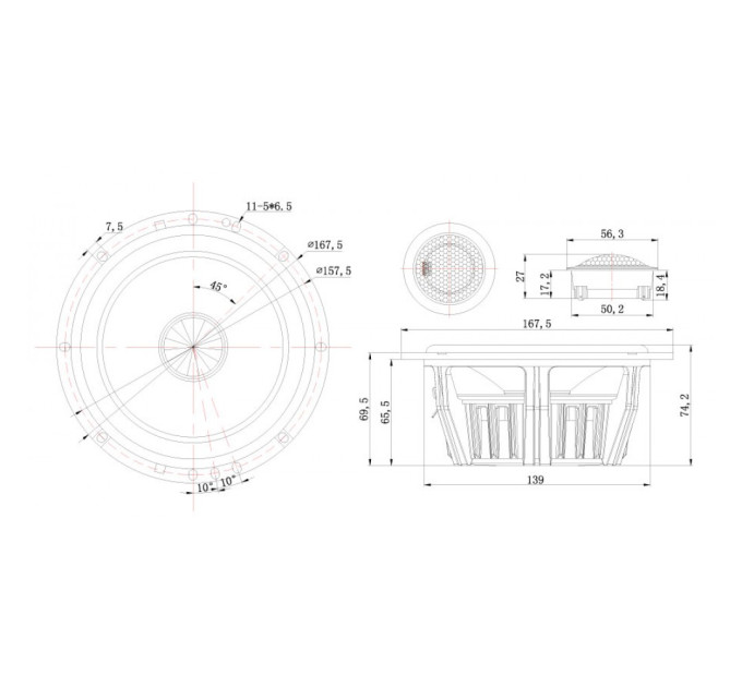 Акустика MTX TX8652