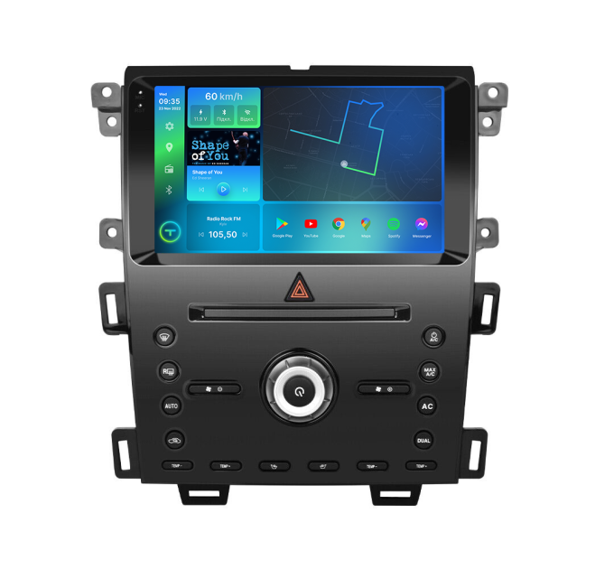 Штатна магнітола Torssen 2K Ford Edge 2015-2018 F9232 4G Carplay DSP з кнопками