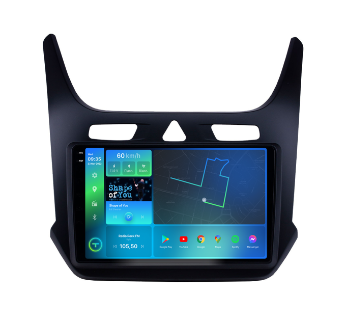 Штатна магнітола Torssen 2K Chevrolet Cobalt/Ravon R4 F9432 4G Carplay DSP