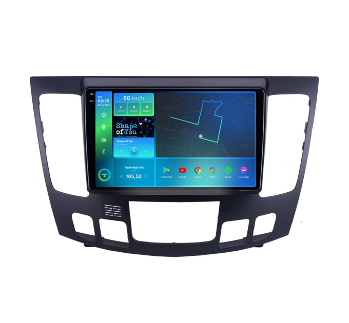 Штатна магнітола Torssen 2K Hyundai Sonata NF 08-10 climate F9332 4G Carplay DSP