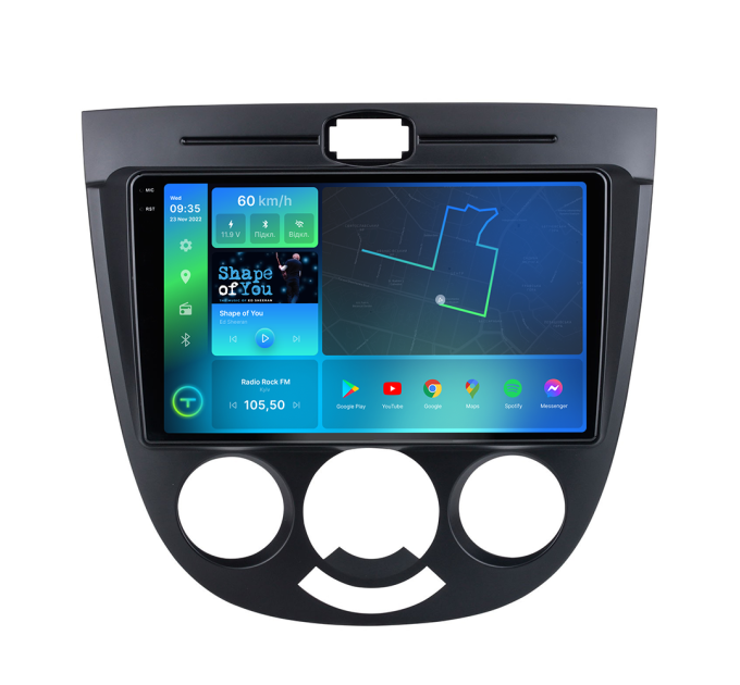 Штатна магнітола Torssen 2K Chevrolet Lacetti 04-13 F9464 4G Carplay DSP