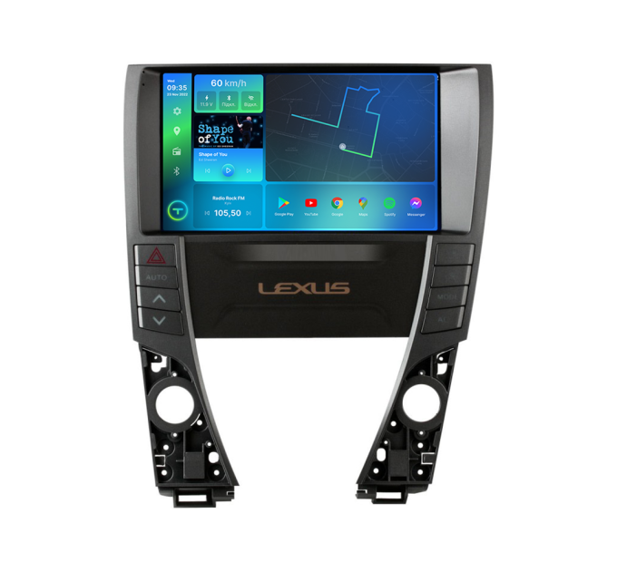 Штатна магнітола Torssen 2K Lexus ES350 XV40 2006-2012 F96128 4G Carplay DSP