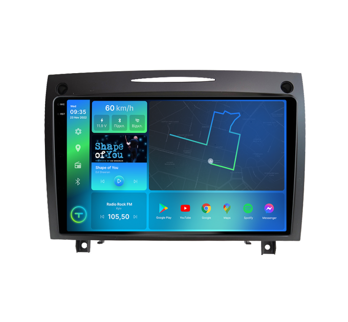 Штатна магнітола Torssen 2K Mercedes SLK 2006-2010 F9464 4G Carplay DSP