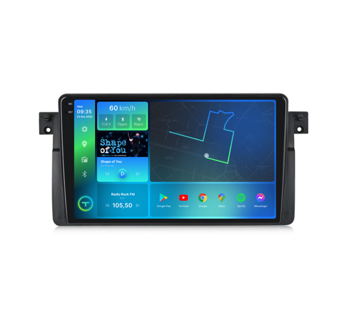 Штатна магнітола Torssen 2K BMW e46 F9464 4G Carplay DSP