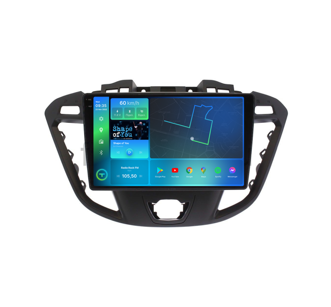 Штатна магнітола Torssen 2K Ford Transit Tourneo base 17+ F106128 4G Carplay DSP