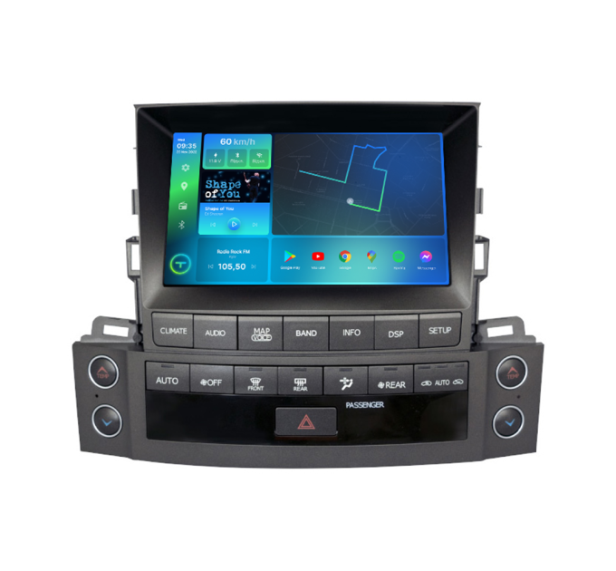 Штатна магнітола Torssen 2K Lexus LX570 2007-2015 F9464 4G Carplay DSP