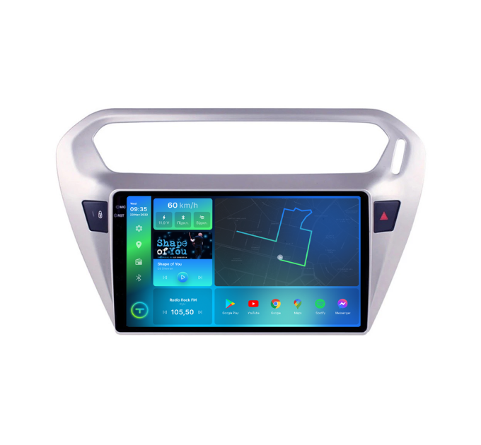 Штатна магнітола Torssen 2K Citroen Elysee C4 04-09 F9432 4G Carplay DSP