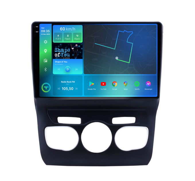 Штатна магнітола Torssen 2K Citroen C4 10-15 F10464 4G Carplay DSP