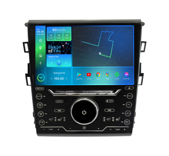 Штатна магнітола Torssen 2K Ford Fusion/Mondeo 2013-2019 з кнопками F9464 4G Carplay DSP