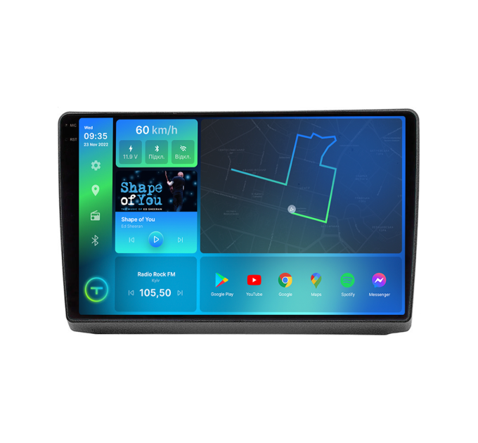 Штатна магнітола Torssen 2K Renault Trafic, Opel Vivaro, Nissan Primastar 06-10 F10464 4G Carplay DSP