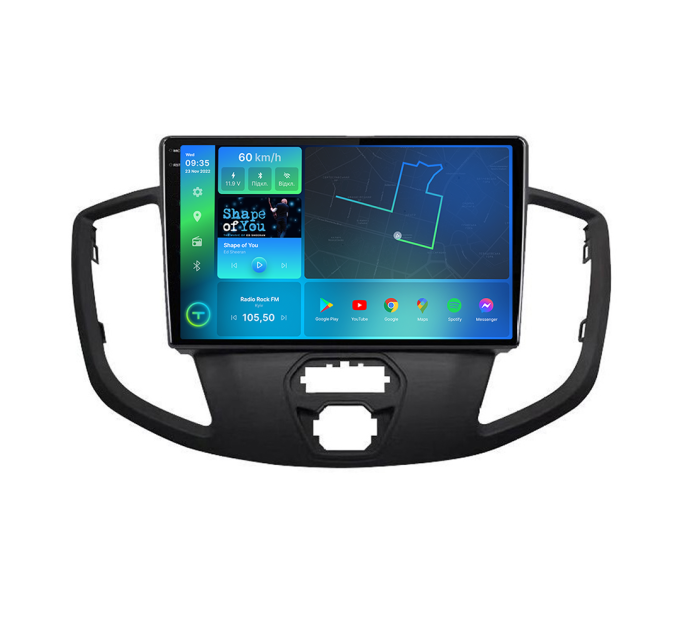 Штатна магнітола Torssen 2K Ford Transit 2020+ USA F96128 4G Carplay DSP