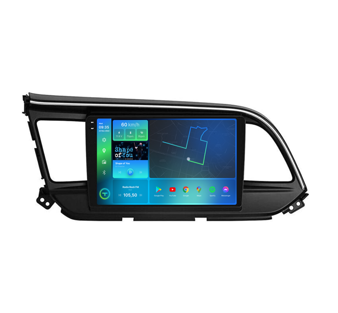 Штатна магнітола Torssen 2K Hyundai Elantra 19+ F9464 4G Carplay DSP